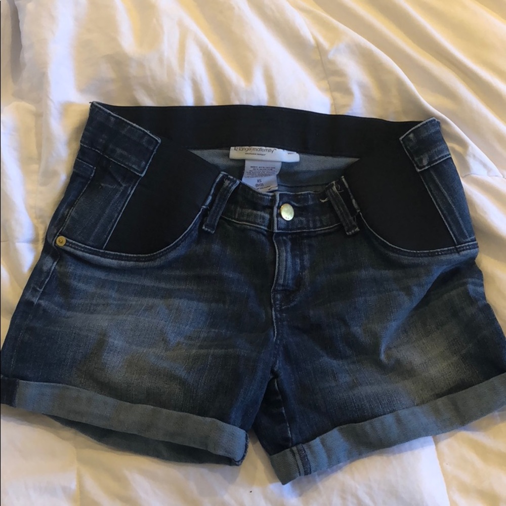 Xsmall maternity shorts